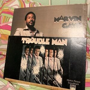 Vintage Marvin Gaye Trouble Man cover